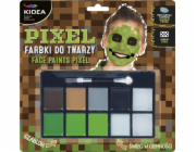Derform Face maluje 8 barev s doplňky Pixel