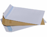 Herlitz B5 sk obálky (samolepicí) hnědé 50 ks.