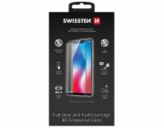 Swissten sklo Ultra Durable 3D FullGlue Glass pro Apple iPhone 14 Plus černé