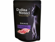Dolina Noteci Rabbit dish for cats 85g