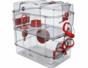 ZOLUX Cage  RODY3 DUO color: red