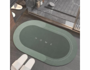 Předložka koupelnová absorpční CLEAN&DRY ovál 80x50 cm še
