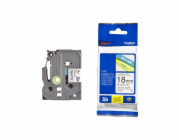 BROTHER TZE241 - kazeta TZ šířky 18mm, laminovaná TZE-241, bílá/černé písmo