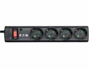 Přepěťová ochrana Eaton Eaton PS4D Černá, Bílá 4 x zásuvka 220 - 250 V 1 m