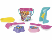 Wader Paw Patrol písková sada 7 ks. růžový