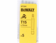 Dewalt 1/4 Torx bit T15 x 70 mm 5 kusů (DT7291-QZ)