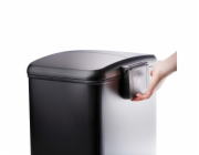 Odpadkový koš na tříděný odpad 2 x 12 l tiché zavírání černá ED-249507