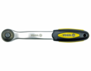 Ráčna 1/4" 150 mm vyhnutá CrV 72 zubů TOYA