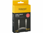 INTENSO C315C, Kábel Type C-TypeC, 1,5m, biely