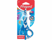Maped ZENOA FIT ŠKOLNÍ NŮŽKY ASYMETRICKÉ MAPED BLUE 13 CM BLISTER 670190
