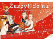 Hudební sešit s širokou osnovou