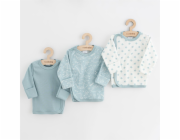 Kojenecká košilka New Baby Classic II Uni 3ks mátová Vel.50
