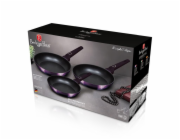 Pánev s titanovým povrchem sada 3 ks Purple Eclipse Collection BH-7103