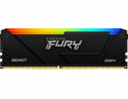 Kingston FURY Beast/DDR4/32GB/3200MHz/CL16/1x32GB/RGB/Black