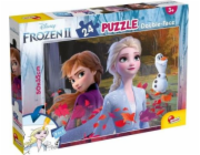 Lisciani oboustranné puzzle Plus 24 Frozen 2