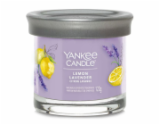 Svíčka ve skleněném válci Yankee Candle, Citrón a levandule, 122 g