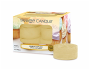 Svíčky čajové Yankee Candle, Vanilkový košíček, 12 ks