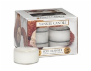 Svíčky čajové Yankee Candle, Jemná přikrývka, 12 ks