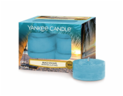 Svíčky čajové Yankee Candle, Únik na pláži, 12 ks