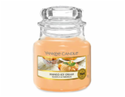 Svíčka ve skleněné dóze Yankee Candle, Mangová zmrzlina, 104 g