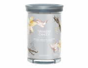 Svíčka ve skleněném válci Yankee Candle, Kouřová vanilka a kašmír, 567 g