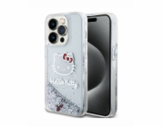 Hello Kitty Liquid Glitter Electroplating Head Logo Zadní Kryt pro iPhone 13 Pro, průhledná Představujeme vám prémiový kryt Hello Kitty - dokonalá kombinace stylu, ochrany a pohodlí pro váš telefon!