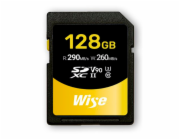 Wise SDXC UHS-II V90       128GB R:290MBs / W:150MBs   WI-SD-N128