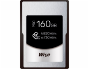 Wise CFexpress Type A PRO  160GB R:820MBs W:730MBs   WI-CFX-A160P