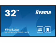 iiyama ProLite LH3260HS-B1AG - 32" Třída úhlopříčky (31.5" zobrazitelný) displej LCD s LED podsvícením - digital signage - s vestavěný přehrávač médií SoC - 1080p 1920 x 1080 - osvětlené okraje - čern