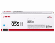 Canon originální toner CRG-055HC (azurový, 5900str.) pro Canon MF742Cdw, MF744Cdw, MF746Cx, LBP663Cdw, LBP664Cx/K/