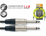 Stagg NGC6VTR YL, kabel JACK/JACK, 6m