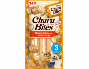INABA Churu Bites Chicken recipe wraps - pamlsek pro kočky - 3x10 g