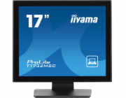 iiyama ProLite T1732MSC-B1S - LCD monitor - 17" - dotykový displej - 1280 x 1024 - TN - 250 cd/m2 - 1000:1 - 5 ms - HDMI, VGA, DisplayPort - reproduktory - černá, matná