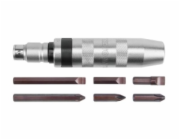 Příklepový šroubovák Yato Metal s výměnnými hroty 6 ks. (YT-2801)