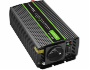 Qoltec měnič Monolith 1200 MS Wave měnič napětí | 12V až 230V | 600/1200W | USB
