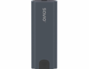 Pouzdro na externí disk M.2 SSD NVMe, USB-C 3.1, AK-67