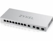 Zyxel XGS1010-12 Switch 12portový gigabitový neřízený přepínač s 8porty 1G + 2porty 2,5G + 2porty SFP+ XGS1010-12-ZZ0102F