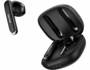 T66 TWS Bluetooth stereo sluchátka Černá