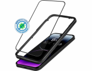 Antibakteriální 3D Armor Glass Ochranné sklo iPhone 14 Pro Max s instalačním rámečkem