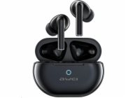 T61 TWS Bluetooth stereo sluchátka Černá