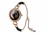 Maxcom Fit FW51 Crystal Czarny (MAXCOMFW51GOLD) - chytré hodinky