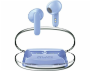 Bluetooth 5.3 T85 ENC TWS sluchátka Modrá