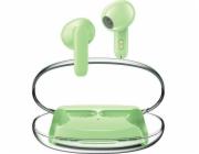 Sluchátka Bluetooth 5.3 T85 ENC TWS, zelená