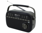 Soundmaster DAB280SW rádio/ DAB+/ UKW/ RDS/ Budík/ Hodiny/ Černé