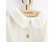 Kojenecký kabátek na knoflíky New Baby Luxury clothing Laura bílý Vel.68 (4-6m)