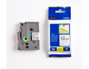 BROTHER TZES131 - kazeta TZ šířky 12mm, extrémně adhesivní lamino TZE-S131, průsvitná/černé písmo