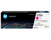 HP 220X - Purpurová - originální - LaserJet - kazeta s barvivem (W2203X) - pro Color LaserJet Pro MFP 4301, MFP 4303
