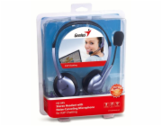 GENIUS sluchátka s mikrofonem HS-04S