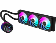 GIGABYTE vodní chladič AORUS WATERFORCE X II 360, 120mm ARGB, LCD displej