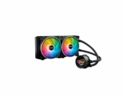 ADATA XPG vodní chlazení XPG LEVANTE X 240, ARGB, AM5, LGA1700, černá